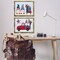 Stupell Industries Americana Florals & Gnomes 2pc Floater Framed Canvas Wall Art Set Design by Yvette St. Amant